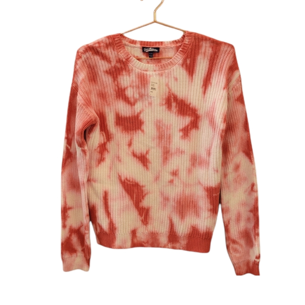 FRESHMAN 1996 Popsi Melt Tie Dye Sweater Size XL(16)